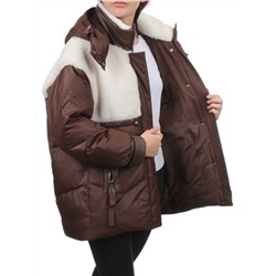 350-X47 BROWN Куртка зимняя женская (200 гр. холлофайбер)