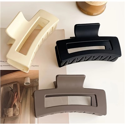 Набор крабов для волос 4 штуки, Размер 8,5 см.