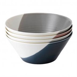 Салатник 20см Кофе Студио, набор 4штот Royal Doulton. Купить салатники и миски в Москве