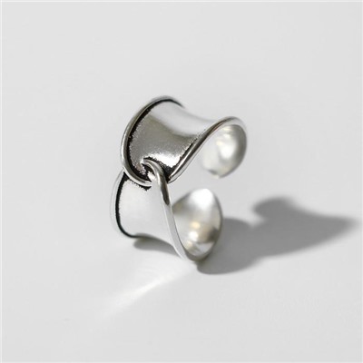 Кольцо безразмерное «Пояс», цвет чернёное серебро