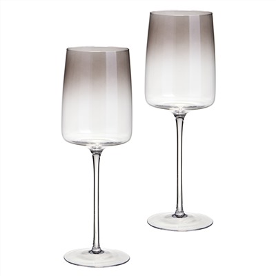 НАБОР БОКАЛОВ ДЛЯ ВИНА "SMOKY SHADES" ИЗ 2 ШТ. 540 МЛ