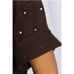 Платье Жемчужина коллекции (шоколад) П13314-1М