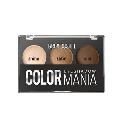BELOR DESIGN Тени для век "Smart girl" COLOR MANIA 032 тон