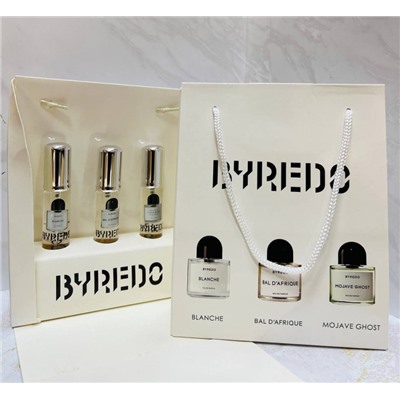 EU Подарочный парфюмерный набор Byredo 3x20 ml