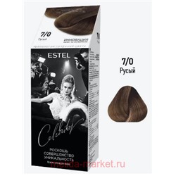 ESTEL Celebrity Краска-уход для волос тон 7/0 Русый