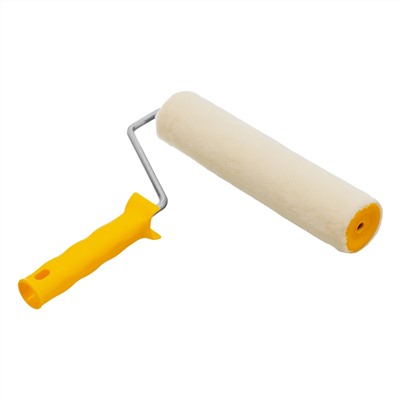 Валик "Лаки", 250 мм, ворс 5 мм, D 48 мм, D ручки 8 мм, Велюр Сибртех