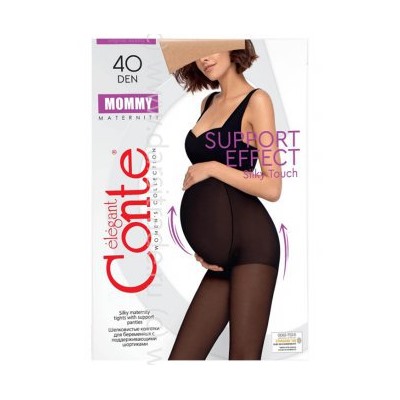 Колготки женские Mommy 40 2-4 Conte Дроп