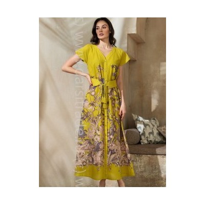 №5404 Платье пляжное "Fiji" Mia-Amore Дроп лен