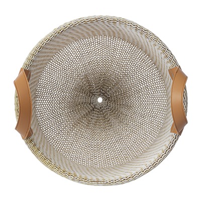 Корзина для хранения Sustainable collection, Ø32х28 см, бежевая