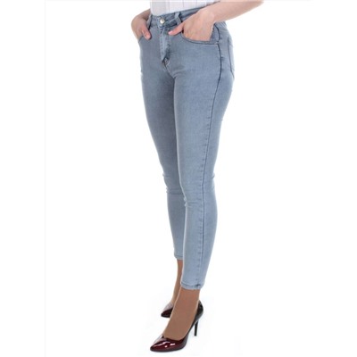 8029 BLUE Джинсы женские ADORNSKY (65% хлопок, 35% полиэстер)