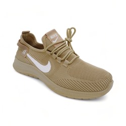 Кроссовки 177-7 бежевые