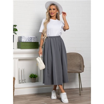 Юбка Льюис (серая) Ю15476-10М