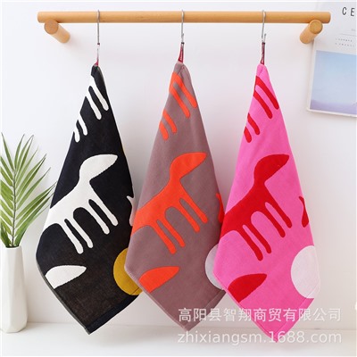 Cotton gauze towel, children's scarf for kindergarten, wholesale