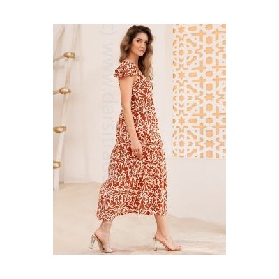 №5474 Платье пляжное "Luigianna" Mia-Amore Дроп виск