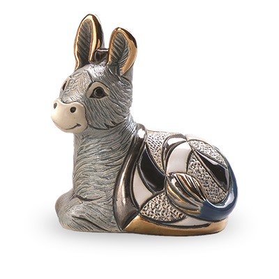 De Rosa Rinconada Статуэтка керамическая Ослик рождественский