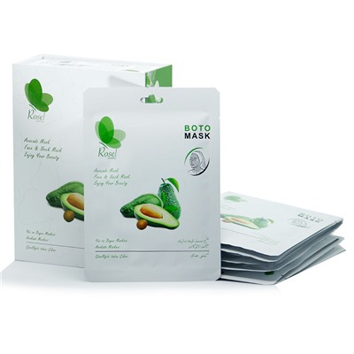 Маска + крем для лица, шеи и зоны декольте Rosel Cosmetics Avocado Mask 36 + 6 g