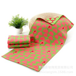 Zhiyang towel three -layer littering little hedgehogs on gauze cotton cotton noodle tissue soft water absorption and face towel factory price wholesale