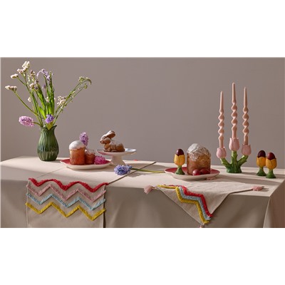 Подсвечник Floret для трех свечей из коллекции Blossom, 20 см