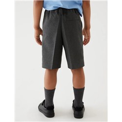 2pk Boys' Plus Fit Cargo School Shorts (4-14 Yrs)