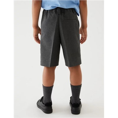2pk Boys' Plus Fit Cargo School Shorts (4-14 Yrs)