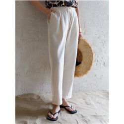 Брюки из плотного лиоцелла