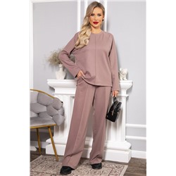 Костюм трикотажный Осенний комфорт (коричневый) К14680-30М