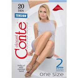 Носки женские Tension 20 Conte Дроп 2 пары