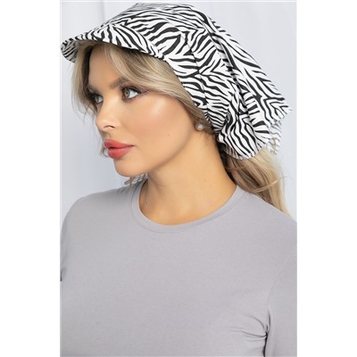 Косынка с козырьком (зебра) КК67