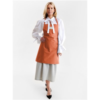 Фартук Этель Kitchen 60х70 см, цвет оранжевый, 100% хлопок, саржа 220 г/м2