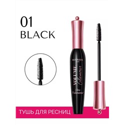 1 Bourjois Тушь для ресниц Volume Glamour  Черная  (01) Новинка ( бывшая  6060 )