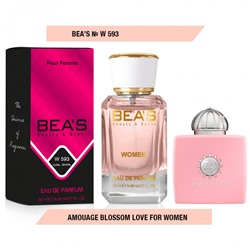 Beas W593 Amouage Blossom Love For Women edp 50 ml, Парфюм женский Beas W593 создан по мотивам аромата Amouage Blossom Love