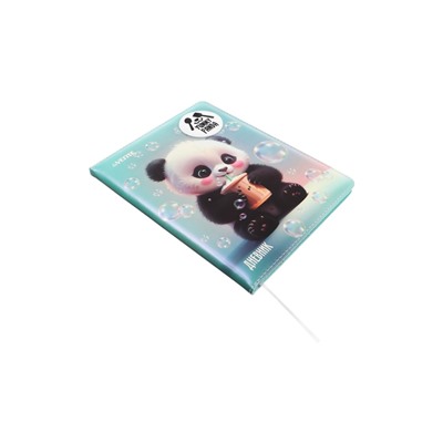 Дневник школьный для 1-11 классов, deVENTE.Yummy Panda, искусственная кожа, поролон