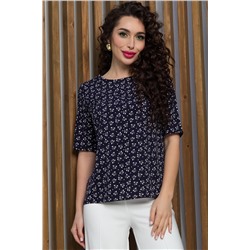 Блуза Джоан (синяя) Б13082-16М