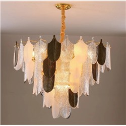 299-243 Люстра диам 80 см, выс. 60 см(х1)Стекло+метал