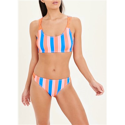 Stripe Bikini Bottoms
