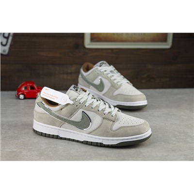 Nike Dunk Low Retro из натуральной замши и кожи