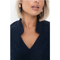 Платье Классическая грация (синее) П13664-19М