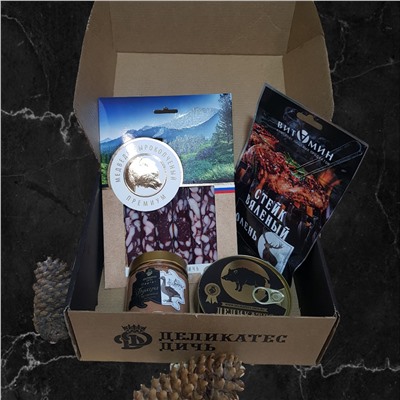 Подарочный набор "Дикий спорт" (НОВОЕ НАПОЛНЕНИЕ)