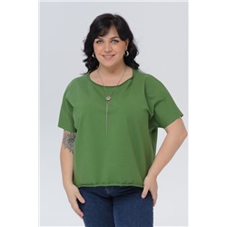 Джемпер женский 25-587L3-WB травяной