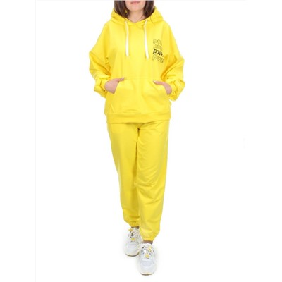 Y315 YELLOW Спортивный костюм женский (100% хлопок)