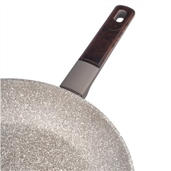 СКОВОРОДА С АНТИПРИГАРНЫМ ПОКРЫТИЕМ PFLUON MARBLE, 28*5,2 СМ