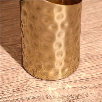 Подсвечник «Сэл», 15 см, алюминий