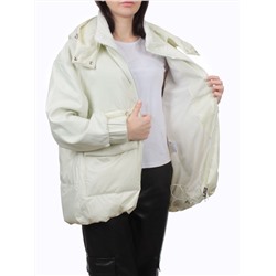 H24-210 MILK Куртка демисезонная женская (100 гр. холлофайбер)