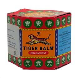 Tiger Balm Натуральный тигровый бальзам для тела Красный тигр / Red Ointment, 19,4 г