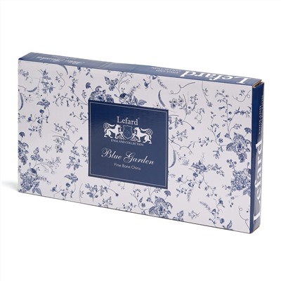 БЛЮДО ОВАЛЬНОЕ LEFARD "BLUE GARDEN" 30*16,5*2,5 СМ
