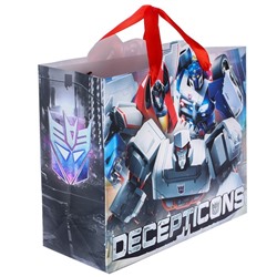 Пакет ламинированный "Autobots", Transformers, 23х27х11,5 см