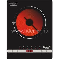Электрическая компактная плита ELTRONIC 1 конфорка (88-18) черная