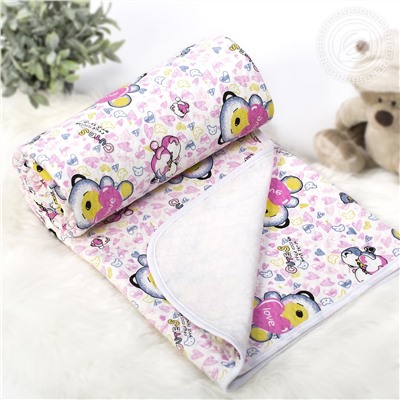 Одеяло-покрывало Карапуз розовый Арт Дизайн