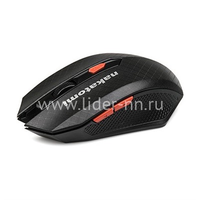 Мышь беспроводная NAKATOMI Navigator MRON-08U 6 кнопок (черная)