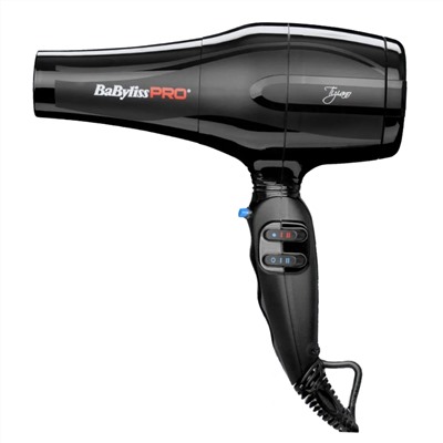 BaByliss Профессиональный фен / PRO Tiziano BAB6330RE, черный, 2300 Вт